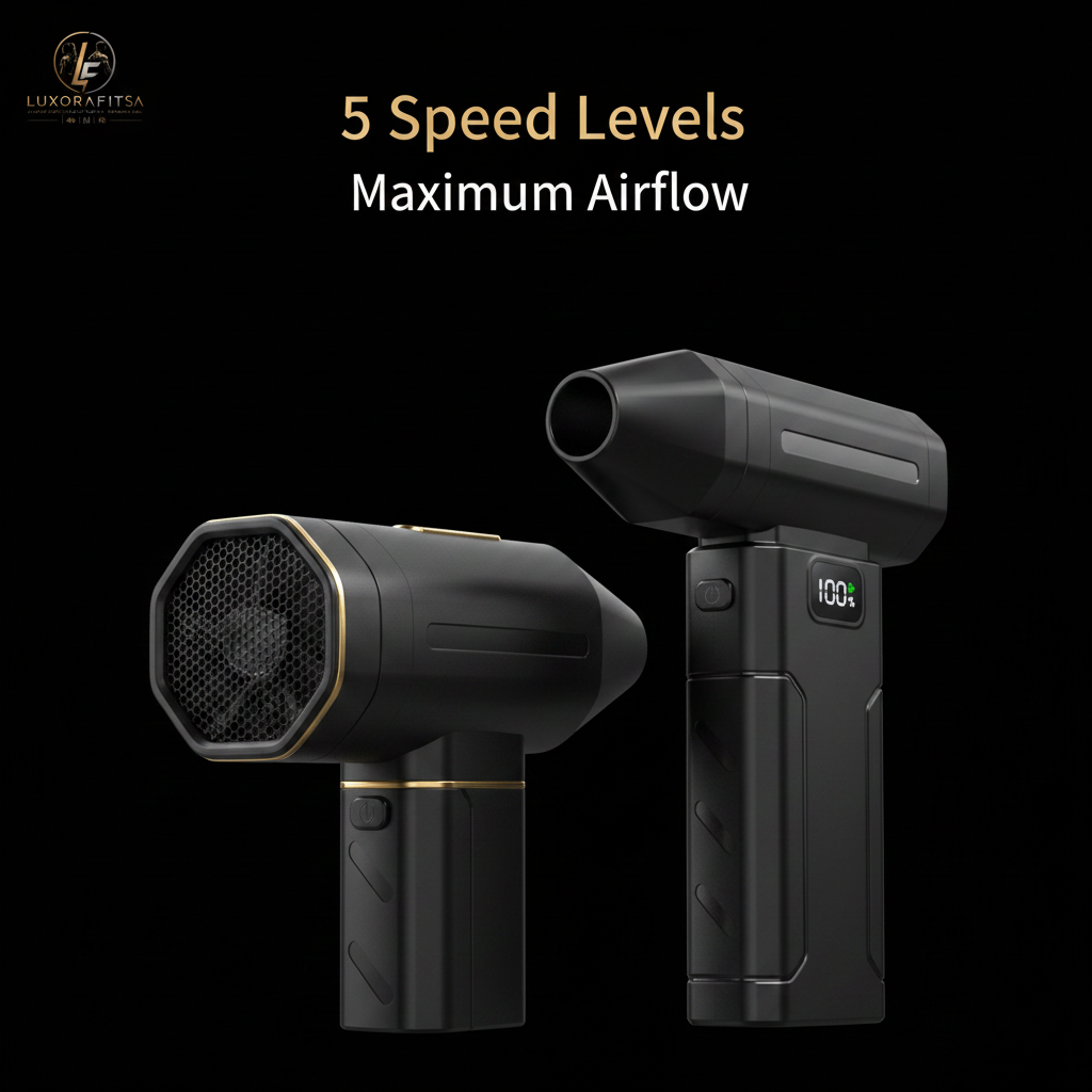 5200mAh High-Capacity Portable Handheld Fan