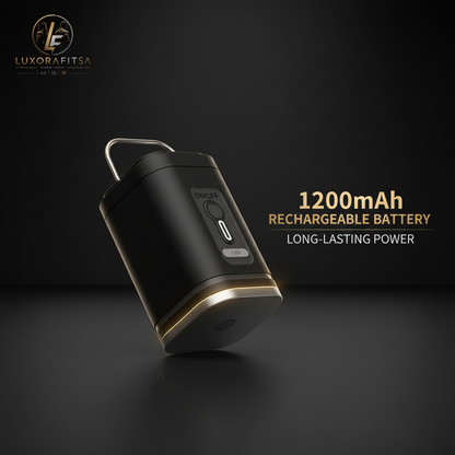 2-in-1 Electric Air Pump with Built-In Rechargeable Battery
