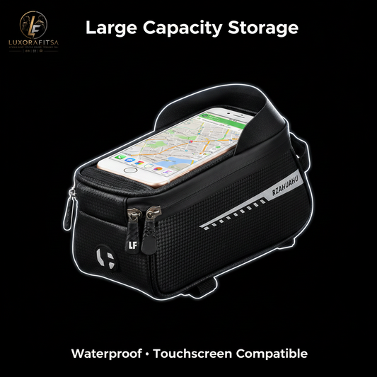 Cyclist's Top Tube Frame Bag | Waterproof Bike Storage