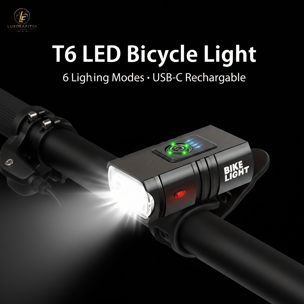1000 Lumen USB Rechargeable LED Bike Front Light