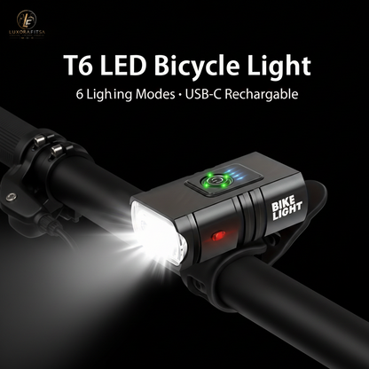 1000 Lumen USB Rechargeable LED Bike Front Light