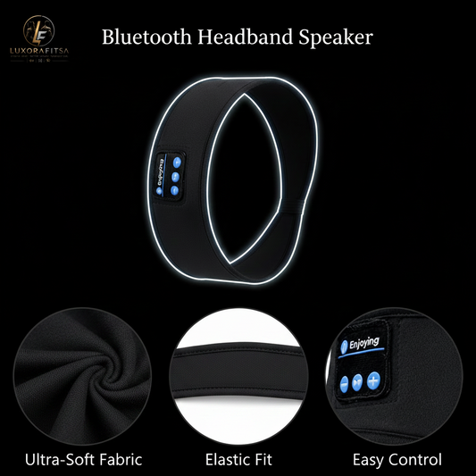 Sports Headband Headphones | Ultra-Thin HD Stereo Speakers