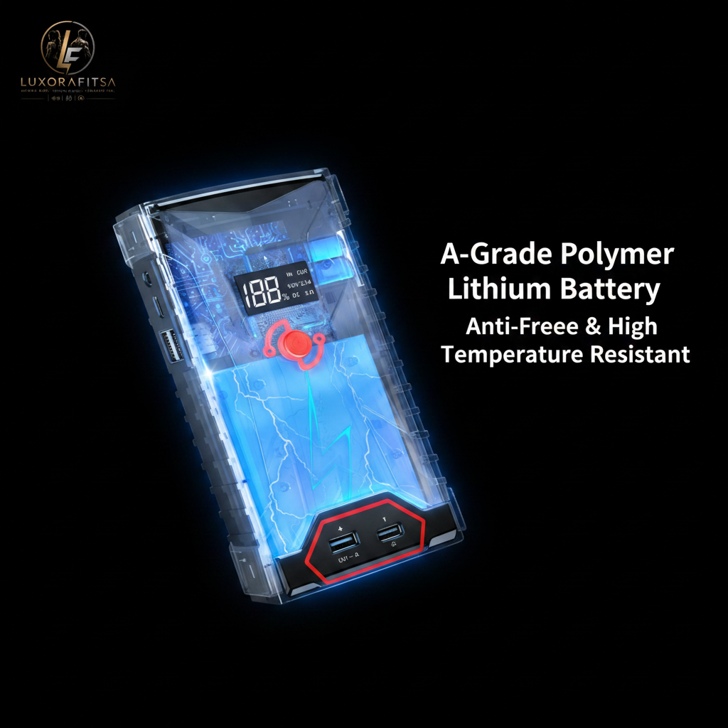 8000mAh Ultra-Light Portable Car Jump Starter 400g