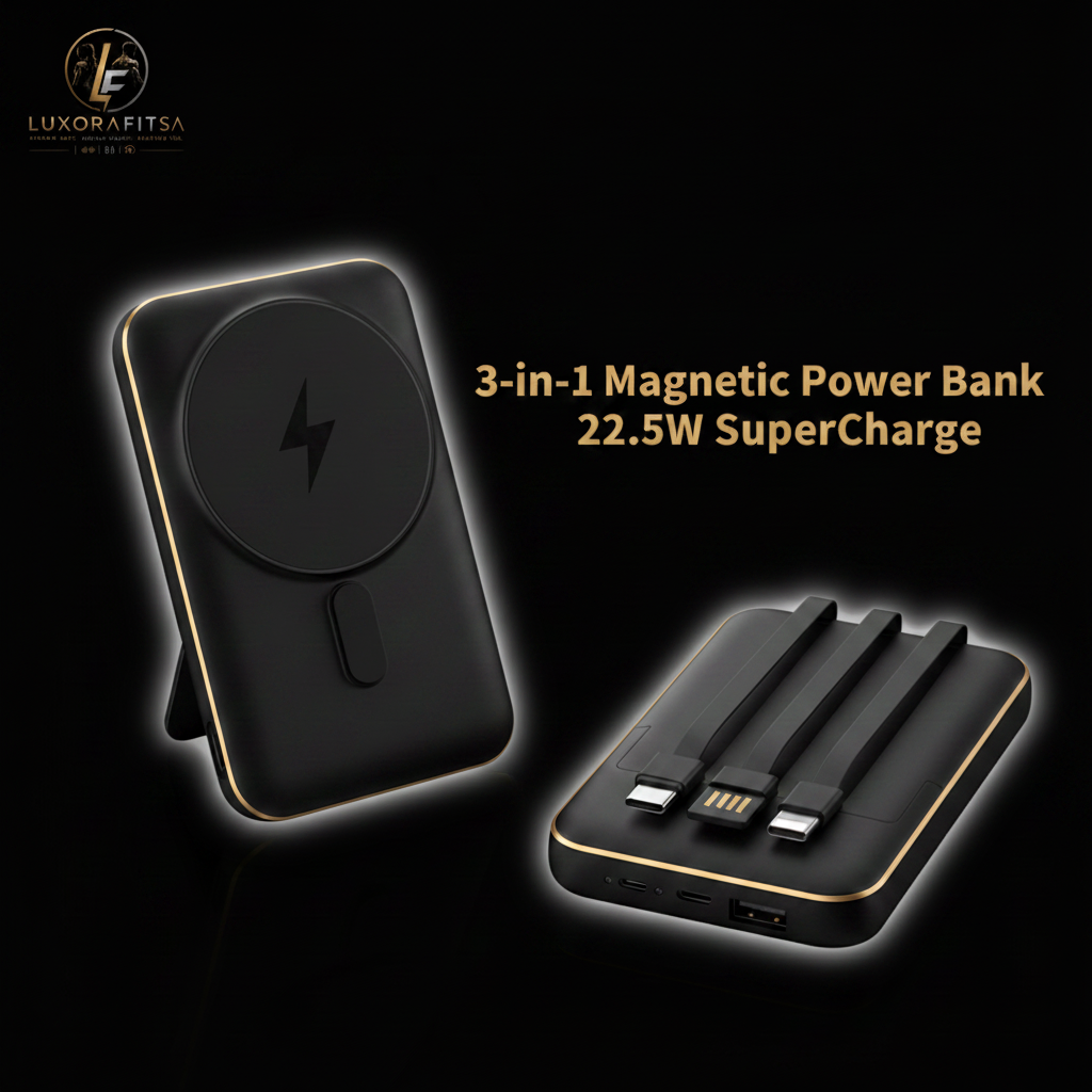 3-in-1 Magnetic Wireless Stand Power Bank 10,000mAh