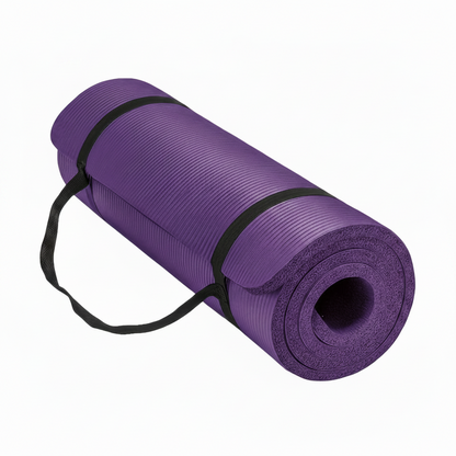 LuxoraFitSA™ 4mm Yoga Mat – Premium Grip & Comfort