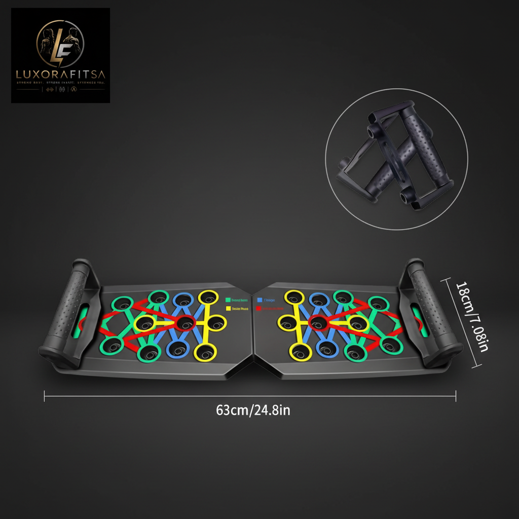 LuxoraFitSA™ 21-in-1 Foldable Push Up Board