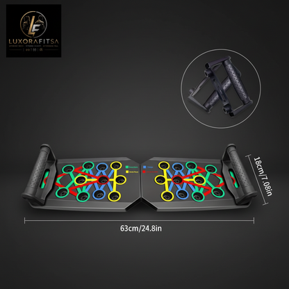 LuxoraFitSA™ 21-in-1 Foldable Push Up Board