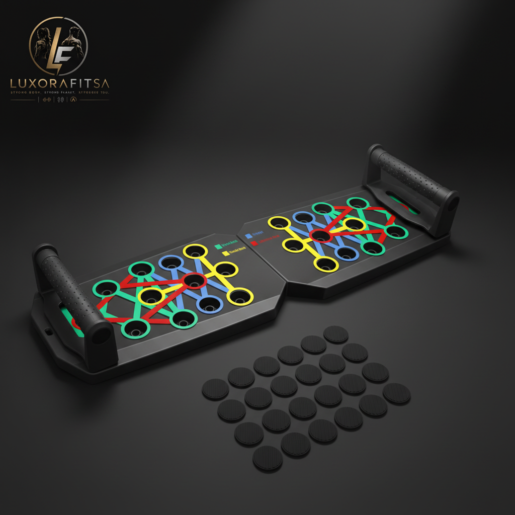 LuxoraFitSA™ 21-in-1 Foldable Push Up Board
