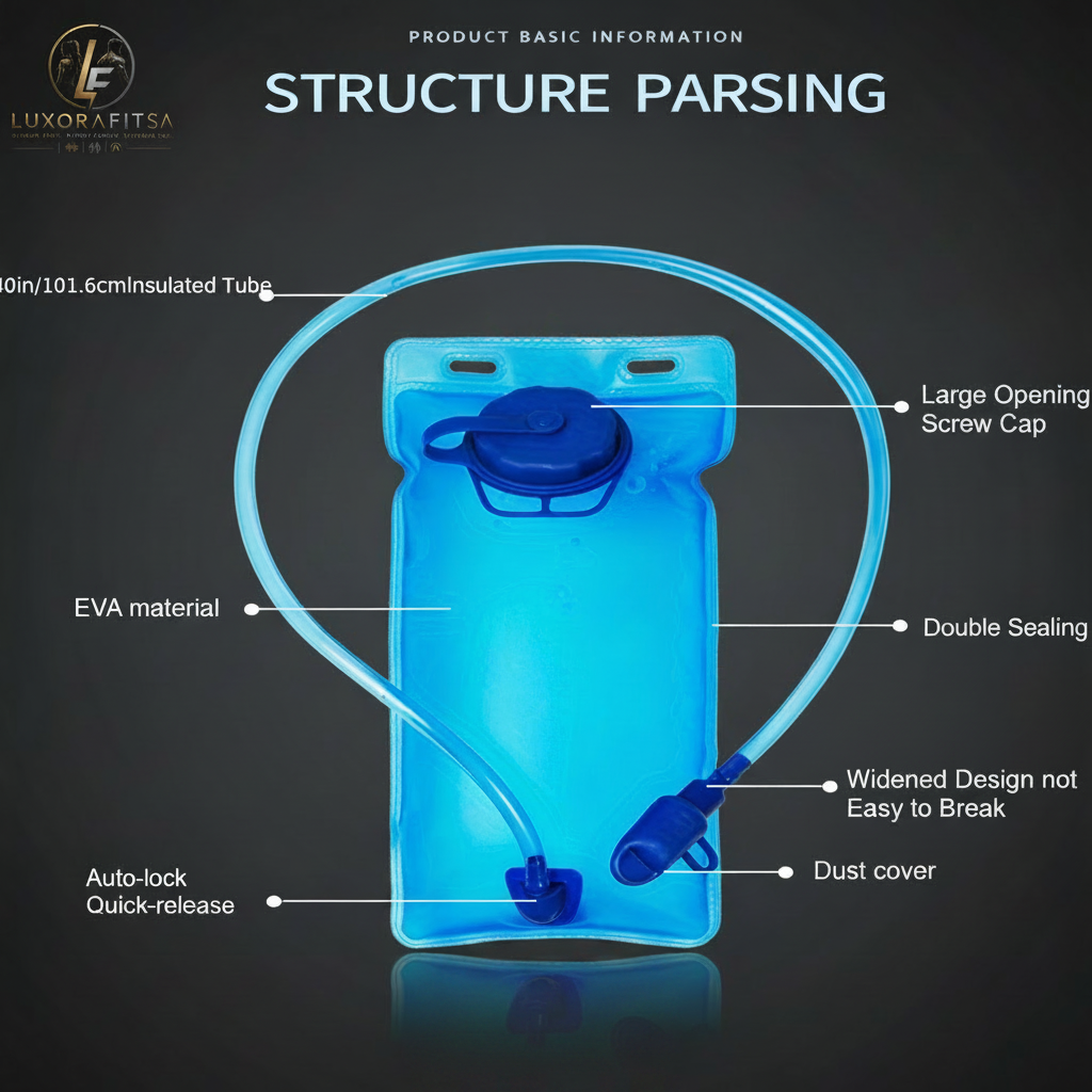 LuxoraFitSA™ 2L Water Bladder